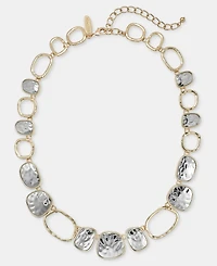 Style & Co Sculptural Disc All-Around Statement Necklace, 16" + 3" extender, Macy's Exclusive