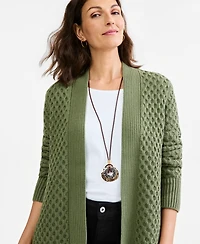 Style & Co Disc Rope Pendant Necklace, 36" + 3" extender, Macy's Exclusive