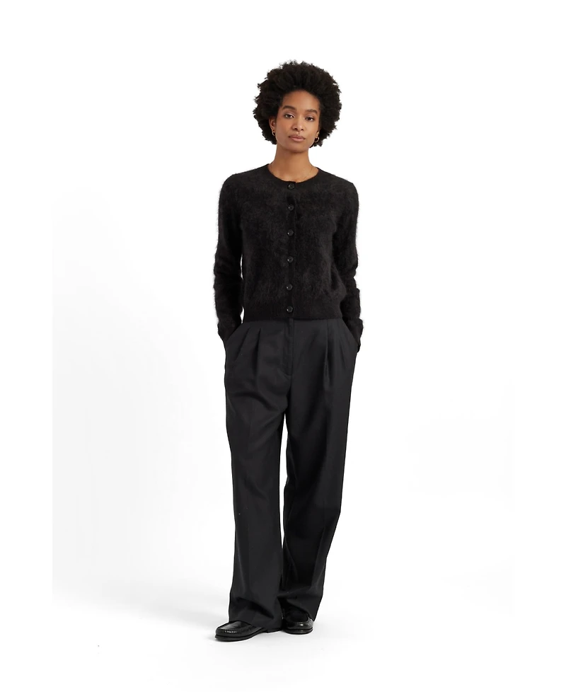 Chinti & Parker Women's Brushed Cashmere Cardigan