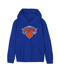 Outerstuff Preschool Blue New York Knicks Primary Logo Hoodie