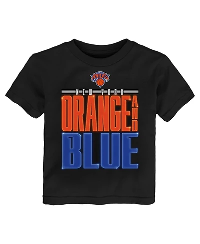 Outerstuff Toddler Black New York Knicks Marquee T-Shirt