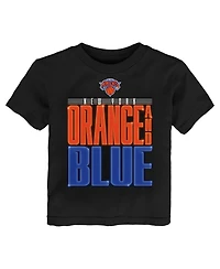 Outerstuff Toddler Black New York Knicks Marquee T-Shirt