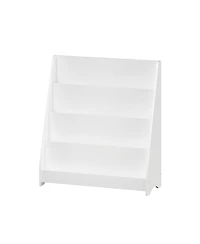 Rainsken 4 Tier Kids Wooden Bookshelf, Montessori Bookshelf, Children Front Facing Book Shelf, for Nursery, Playroom and Classroom