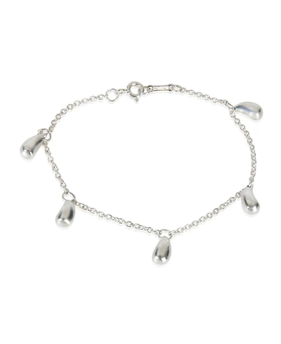 Pre-Owned Tiffany & Co Sterling Silver Elsa Peretti Teardrop Bracelet