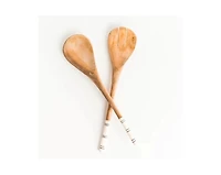 Creative Women, Striped Salad Servers