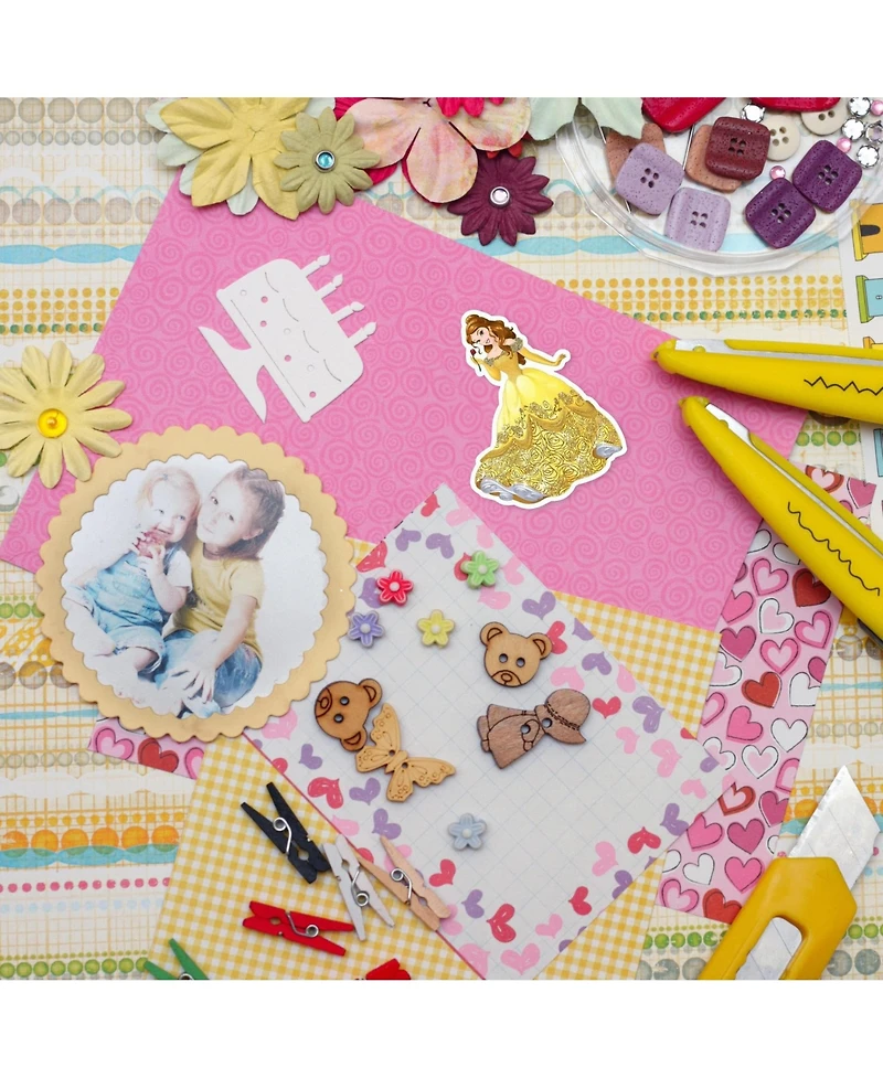Alterego Disney Princess Belle Glitter Decal