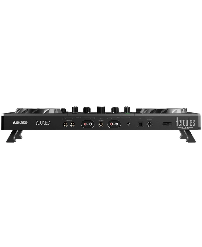 Hercules DjControl Inpulse 500 2-Channel DJ Controller with Retractable Feet, Software and Accessories