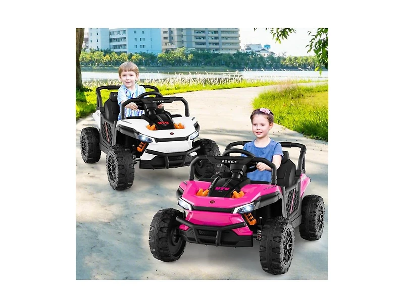Hongge 12V Kids Ride on Truck Off-Road Utv with Parental Remote and Lights