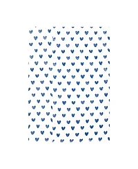 Hudson Baby Girl Cotton Poly Flannel Burp Cloths 7-Pack, Flowers And Strawberries, One Size