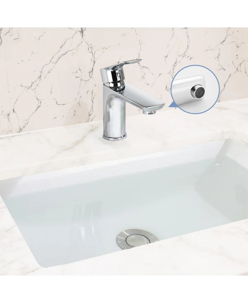 Phying Chrome Single Handle Lavatory Basin Sink Faucet