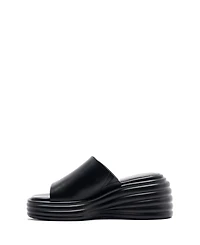 Therapy Australia Women's Flaunt Square Toe Wedge Sandal