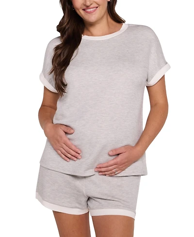 Motherhood Maternity Cap Sleeve Relaxed Fit Top