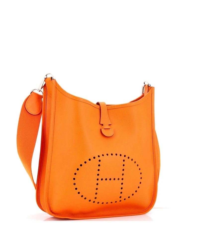 Pre-Owned HERMES Pm Evelyne Bag Gen I Epsom