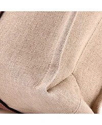 Pre-Owned Chloe Large Woody Tote Canvas with Leather