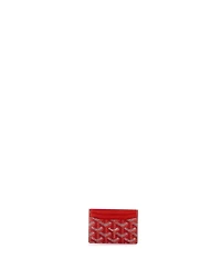 Pre-Owned Goyard Saint Sulpice Card Holder Coated Canvas