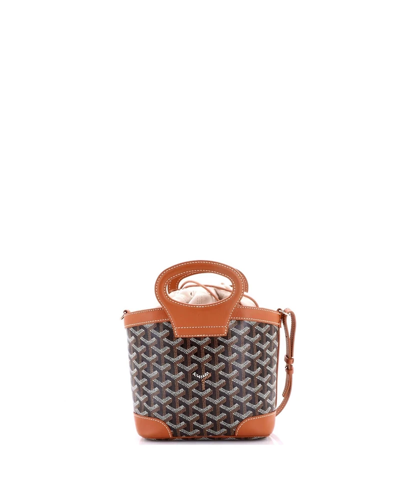 Pre-Owned Goyard Mini Beluga Bag Coated Canvas