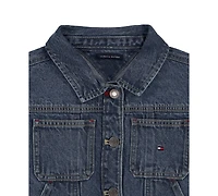 Tommy Hilfiger Girls' 7-16 Long-Sleeve Jean Jacket