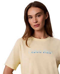 Calvin Klein Performance Women's Double Logo High Hip T-Shirt