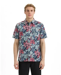 Salt Life Men's Sailfish Blossom Woven Shirt