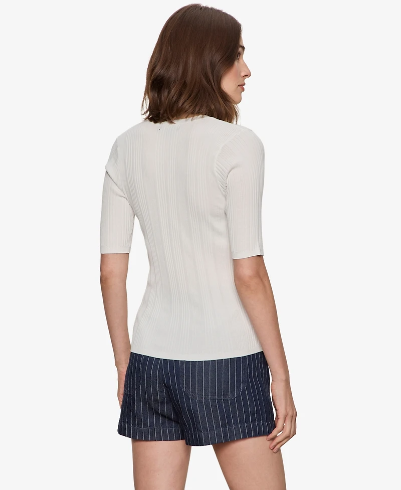 Sanctuary Women's Air Of Ease Half-Sleeve Top