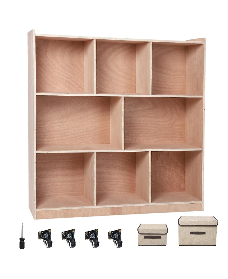 homfan Movable Toy Storage Cabinet