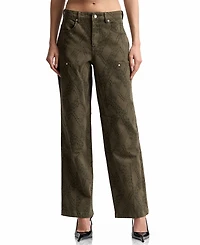 Avec Les Filles Women's Camo Jeans