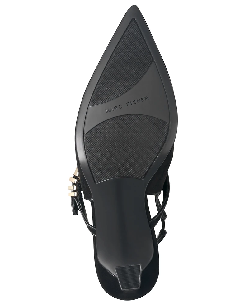 Marc Fisher Women's Cavaler Mary Jane Slingback Pumps