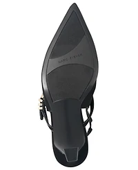 Marc Fisher Women's Cavaler Mary Jane Slingback Pumps