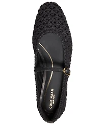 Cole Haan Women's Harlan Woven Mary Jane Ballet Flats