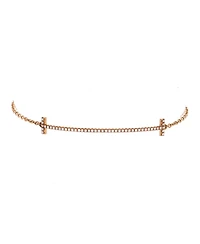 Pre-Owned Tiffany & Co T Smile Chain Bracelet
