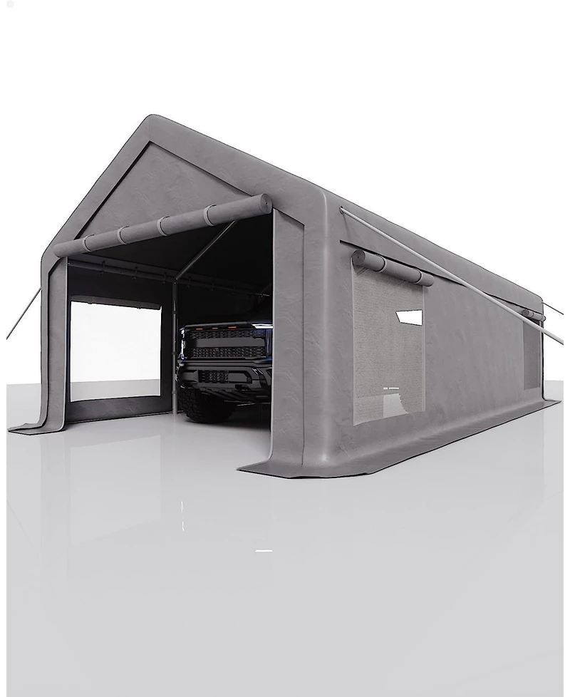 homfan 13x25 Ft Carport Canopy