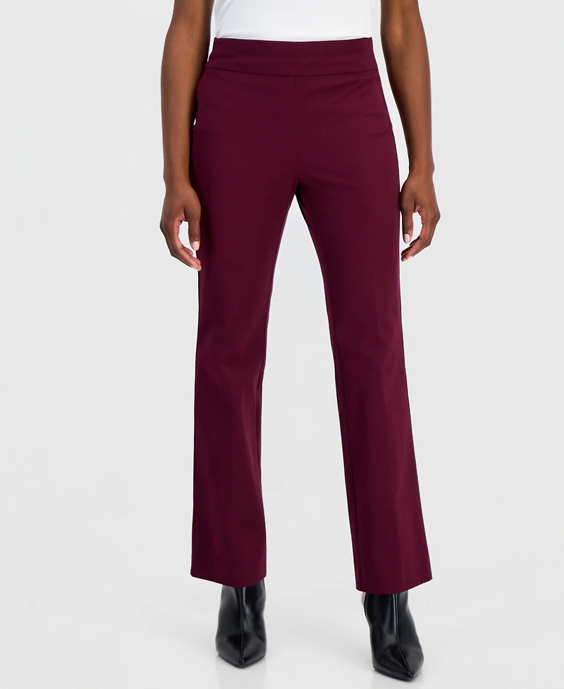 I.n.c. International Concepts Petite Pull-On Bi-Stretch Bootcut Pants, Macy's Exclusive