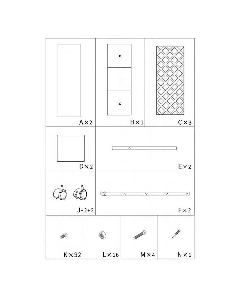 Streamdale Furniture 70.87" Leaf Pattern Privacy Screen with Planter Box