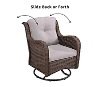 Jiallo Swivel Rocker set of 3