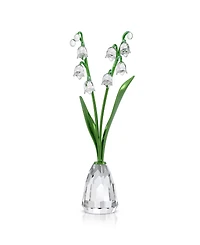 Swarovski Florere Lily of The Valley Crystal Figurine