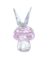 Swarovski Capsule Mushroom and Butterfly Crystal Figurine