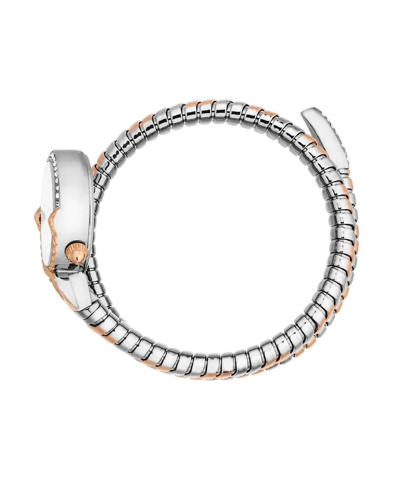 Just Cavalli Women's Radiosa Quartz Two Tone Stainless Steel Bracelet Watch