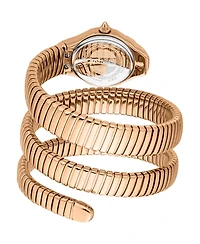 Just Cavalli Women's Amanta Quartz Ip Rose Stainless Steel Bracelet Watch