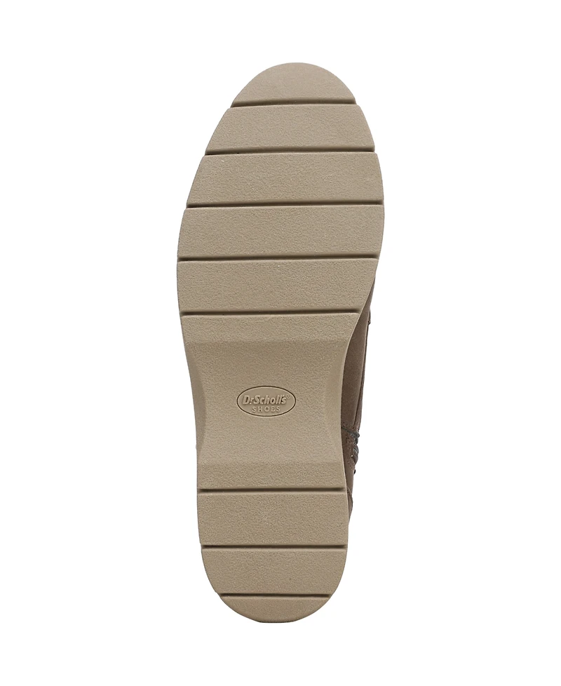 Dr. Scholl's Women's Northstar Round Toe Lace Up Short Boots