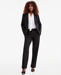 Kasper Petite Two-Button Notched-Collar Blazer