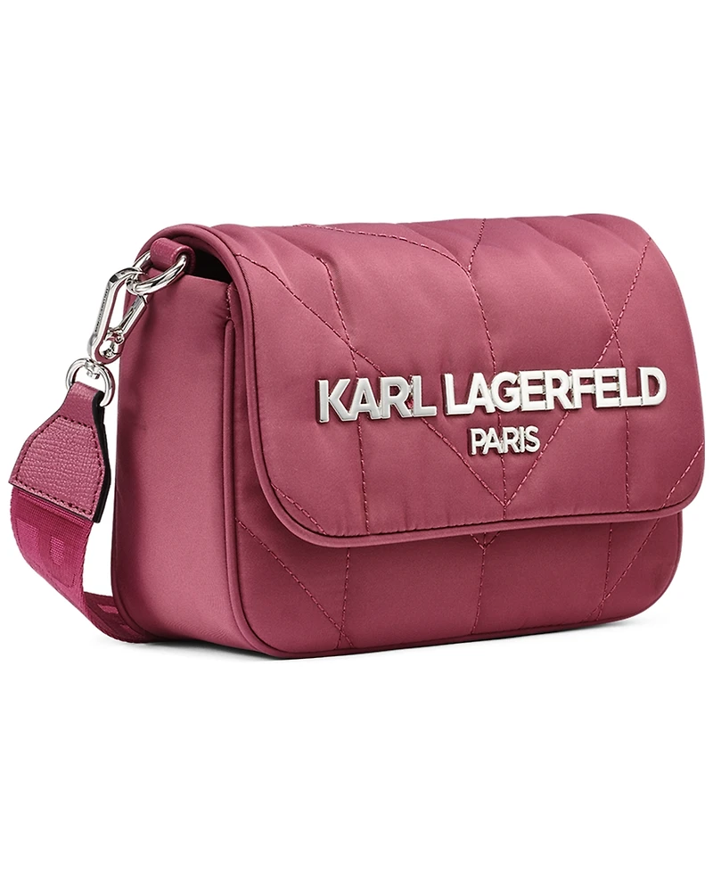 Karl Lagerfeld Paris Voyage Small Messenger Handbag