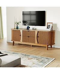 homfan 63" Tv Stand for TVs Up to 70"