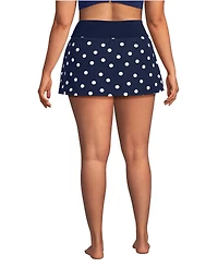 Lands' End Plus Size Pinchless Mini Swim Skort