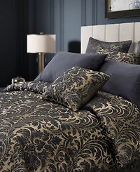 J Queen New York Glimmerstone Floral 4-Piece Comforter Set