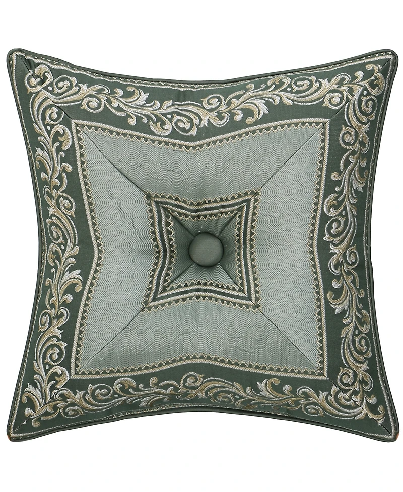 J Queen New York Alina Square Decorative Pillow, 18" x 18"