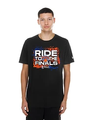 New Era Men's Black York Knicks 2026 Nba Finals T-Shirt