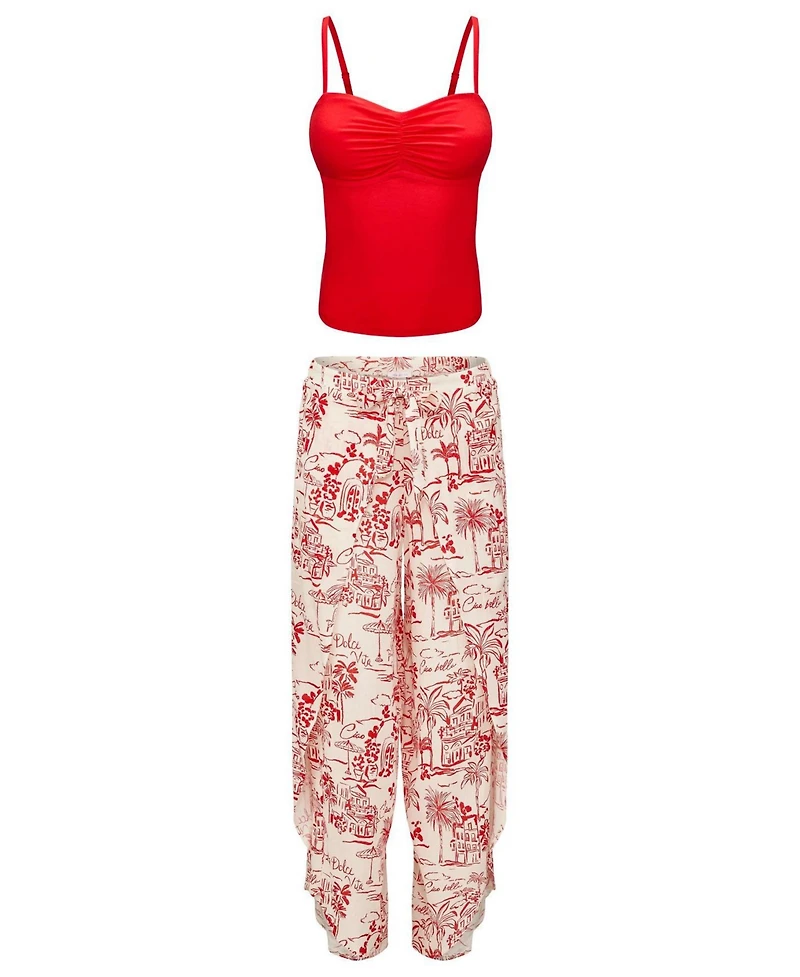 Adore Me Women's Patti Cami And Pants Set