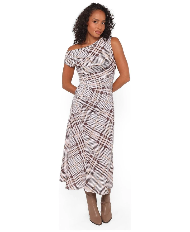 Petal and Pup Women's Dawn Off Shoulder Midi Dress