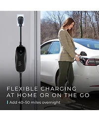 Lectron Level 1 Tesla Charger WiFi 120V 15A Nema 5-15 Nacs Evse 16feet