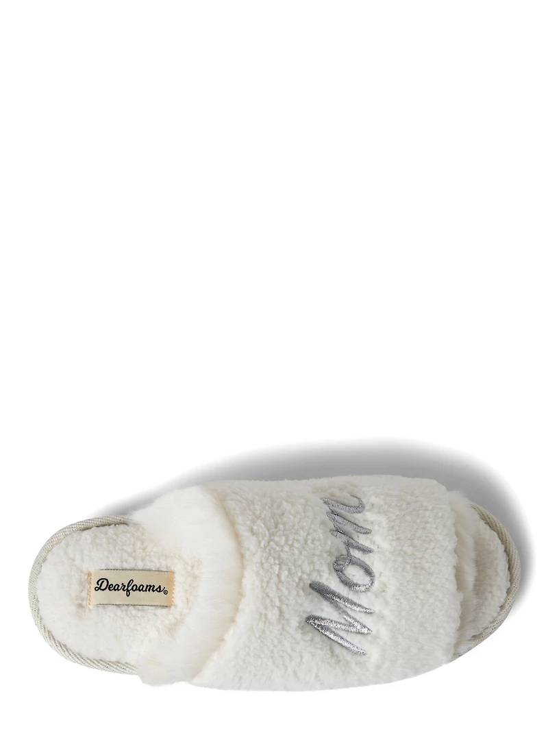 Women's Louise Teddy Slide with Scrunchie Set